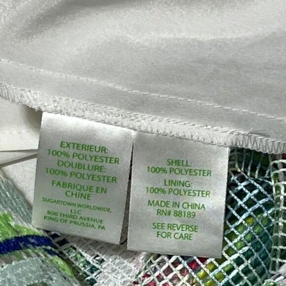 LILLY PULITZER Pleated Skirt Island Time HILAH Printed Mesh - Picture 5 of 5